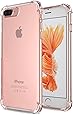 iPhone 7 Plus Case, iPhone 8 Plus Case, Matone Apple iPhone 7/8 Plus Crystal Clear Shock Absorption Technology Bumper Soft TPU Cover Case for iPhone 7 Plus (2016)/iPhone 8 Plus (2017) - Clear