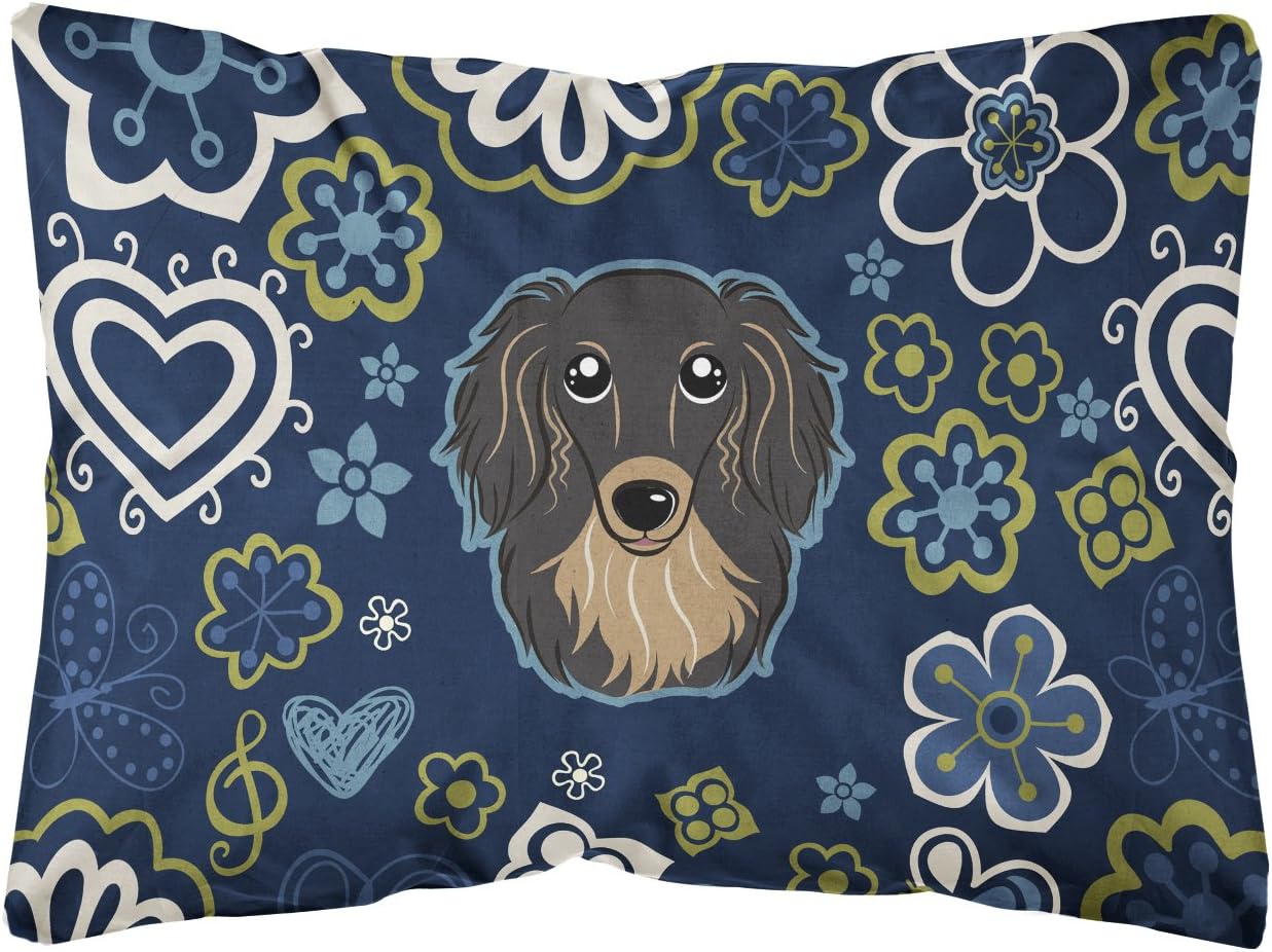 Amazon Com Caroline S Treasures Bb5064pw1216 Blue Flowers