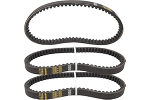 SUPVINTOR Go Kart Drive Belt 725, 30 Series Torque Converter Belt Compatible with Hammerhead 80T TrailMaster Mid XRX Mud Head Go Kart 6.5HP Engine 3 Pcs