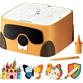 BEAVERBOT Cardboard Cutter for Kids, Safe DIY Cardboard Tool Kit | Safe Bladeless Cardboard Cutter Educational Craft Toy for 4+ Boys and Girls, for Creativity Projects 3D Models