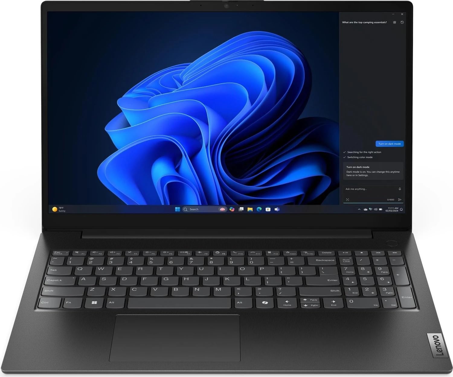 Lenovo V15 G5 IRL, Business Black, Core i5-13420H, 16GB RAM, 512GB SSD