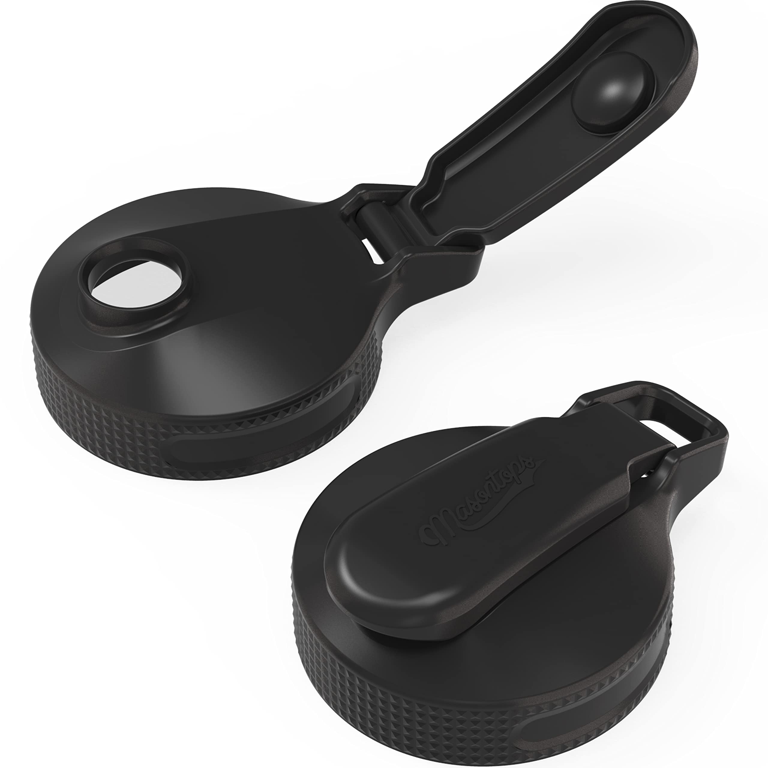 Photo 1 of **ONLY ONE **Masontops Multi Top Flip Cap Mason Jar Lids - Regular & Small Mouth - Sip, Pour, Store & More - Leakproof