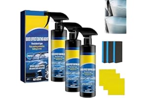 Car Coating Agent Spray,Easy to Use,Automobile Scrape Wax Agent, Quick Effect Polish Spray, Oil Film Emulsion Glass Cleaner, 