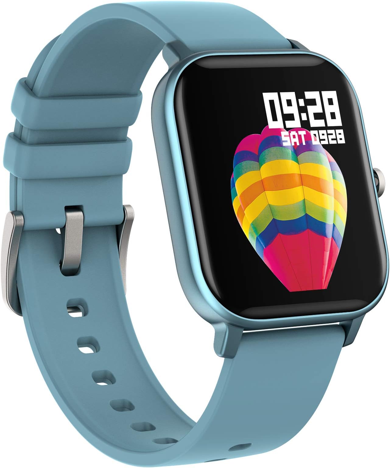 AMATAGE Smart Watch for Android Phones iPhone for Men Women, Fitness Tracker Watch with Heart Rate Monitor , Waterproof Activity Tracker with Sleep Monitor(Blue)
