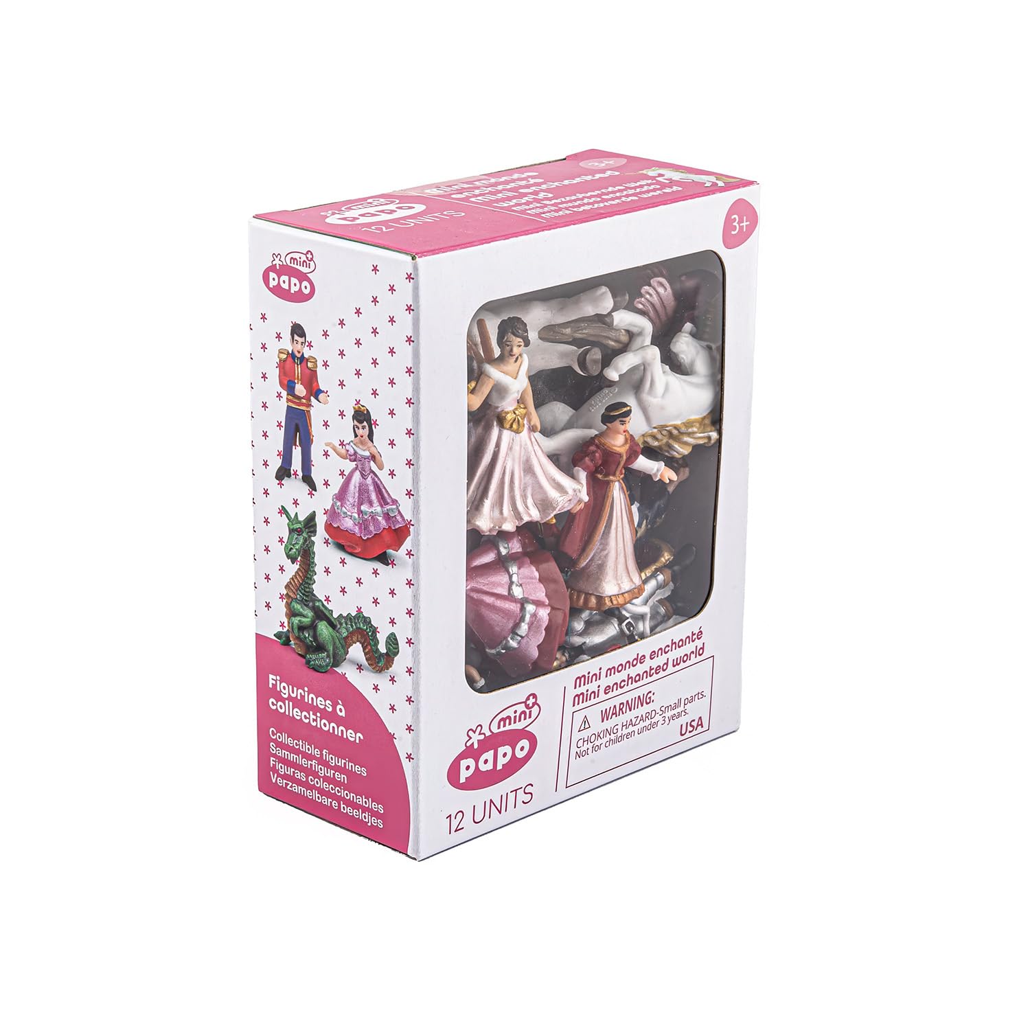 Papo - Mini Tales And Legends Figures Set Of 12 - Ages 3+ - Fantasy & Medieval Collection - Creative Play Fairy Tales - Gift Idea Toy for Girls and Boys
