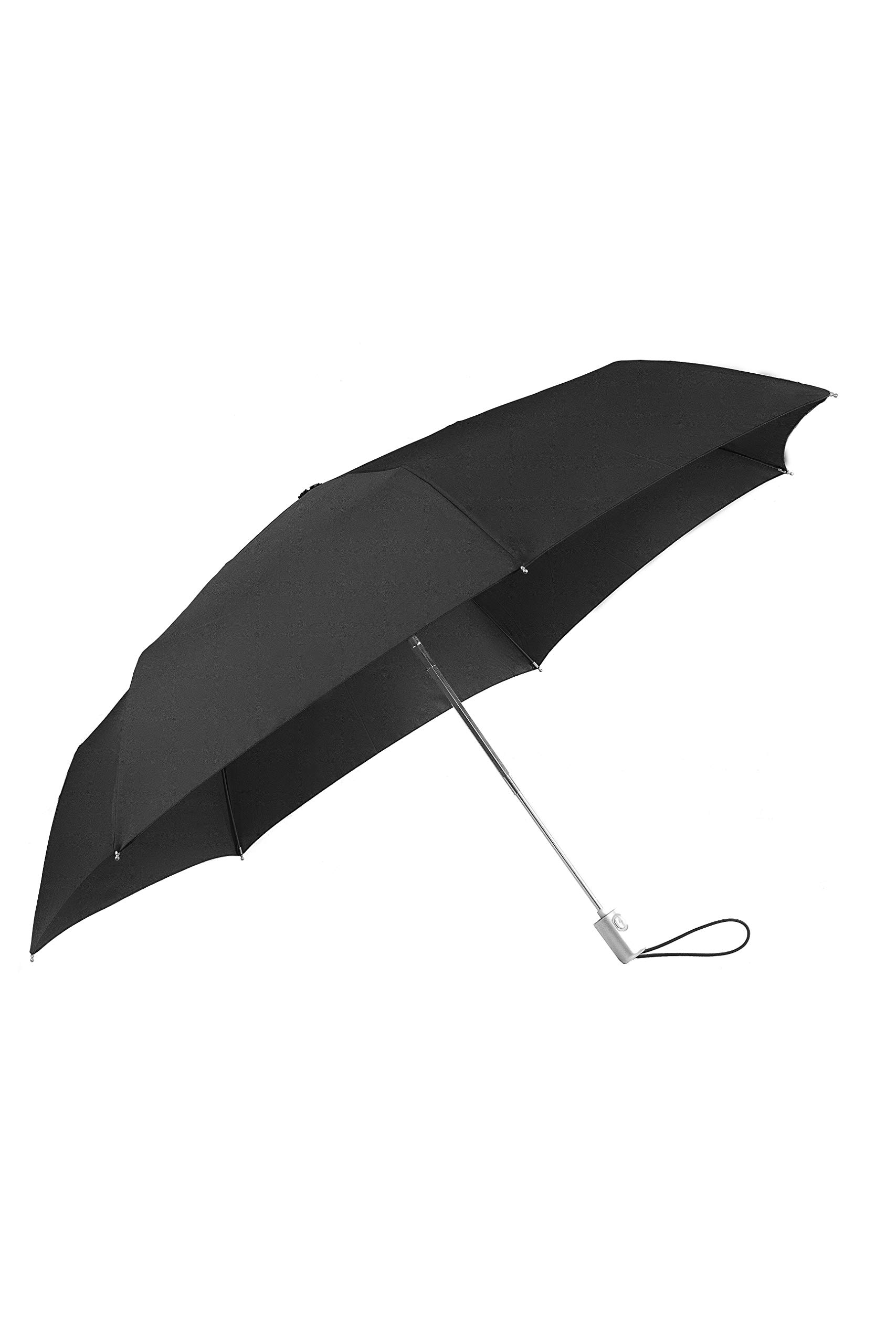 Samsonite Alu Drop S - 3 Section Auto Open Close Slim umbrella, 26 cm, black