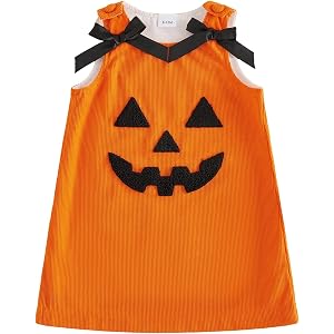 Dobeiokal Toddler Girls Back to School Outfits Letters Embroidery Sleeveless A-line Dress Cute First Day of School Outfits