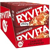 Ryvita Dark Rye Crispbread, 250 g