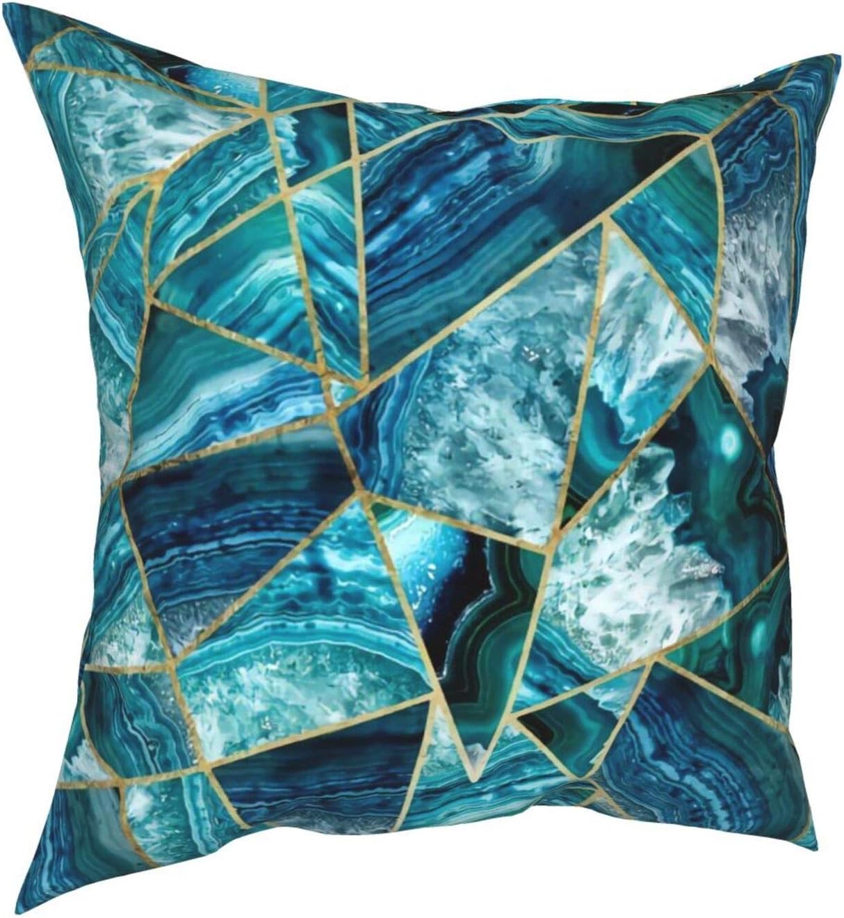 Funda de almohada cuadrada decorativa suave Fundas de cojín Funda de