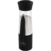 Fox Run KitchenArt Automeasure Adjustable Sugar Dispenser/Shaker, Black | Multiple Automatic Measurement Settings | Coffee Bar Essential | Store, Shake, Pour &amp; Dispense Sugar | Coffee &amp; Tea Gadget