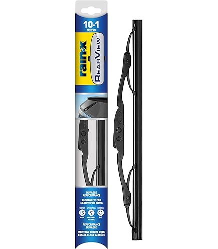 Rain-X 810196 Latitude - Limpiaparabrisas 2 en 1 repelentes al agua, limpiaparabrisas de 24 y 16 pulgadas (paquete de 2), limpiaparabrisas de repuesto automotriz con fórmula patentada Rain-X repelente