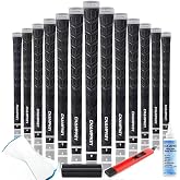 CHAMPKEY Y-PRO Performance Rubber Golf Grips 13 Pack with All Repair Kits - All Weather Control Golf Club Grips - Excellent Traction and Control Golf Rubber Grips