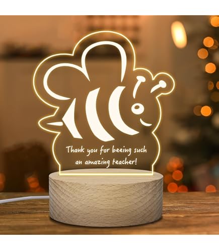 Cinnvoice 12 Pcs Dumpster Desk Light Funny Appreciation Gifts For Employee Bulk Fine Acrylic Night Light LED Staff Dumpster Desk Accessories For Nurse Teacher Team Coworker Decor Valentines Day - View #11