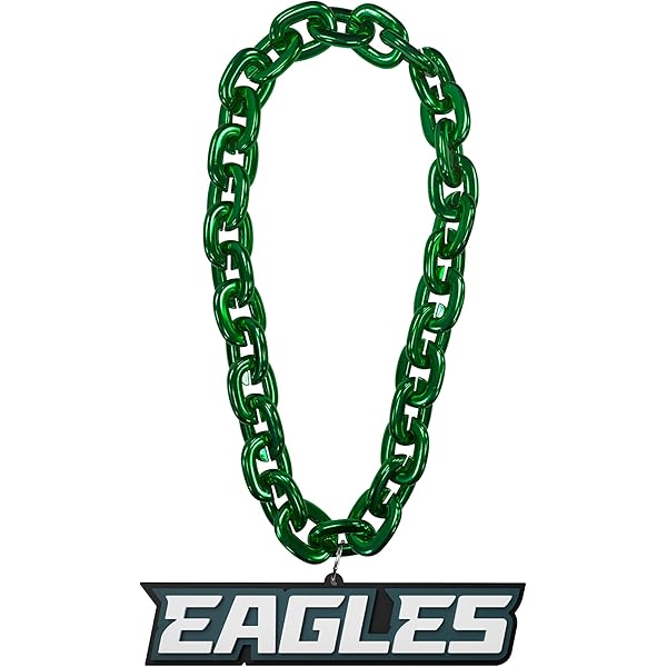 Collier de Football en Spirale Philadelphia Eagles