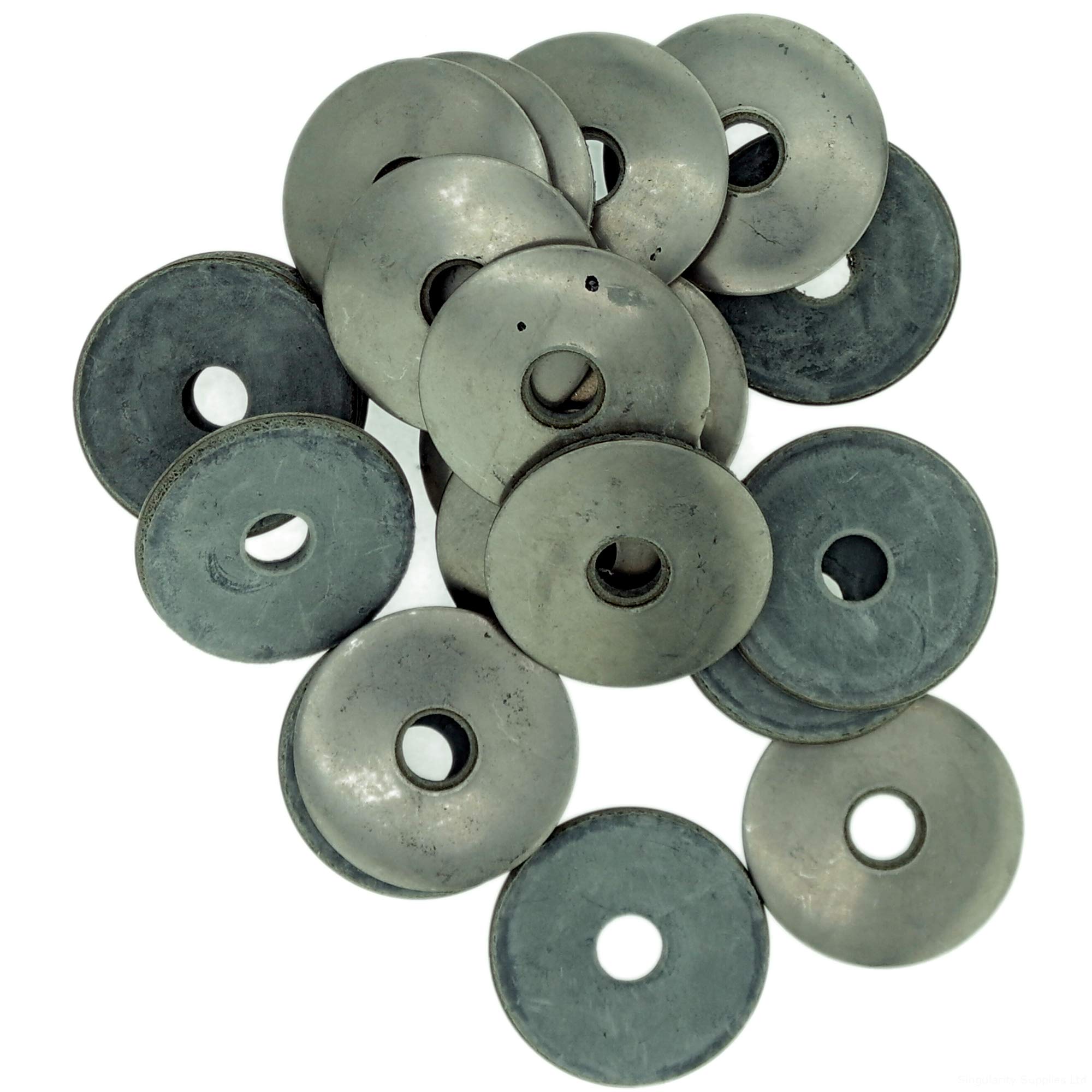 D5.3 (5.3mm x 12mm) Sealing Washer (Grey EPDM) - Stainless Steel (A2) (Pack of 20) โ image 1