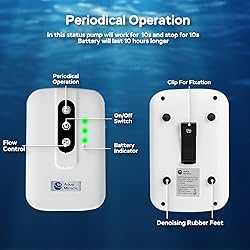 AquaMiracle Lithium Battery Powered Portable Dual