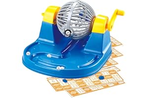 Mini Lottery Balls Machine with 90 Lottery Numbers Ball Bingo Game Set for Parties Restaurants Family Games