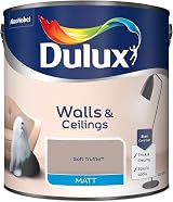 Dulux Matt Emulsion Paint for Walls and Ceilings Soft Truffle 2.5L view 2