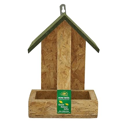 Buy Nature Forever Hut Wooden Feeder Brown Online At Low Prices