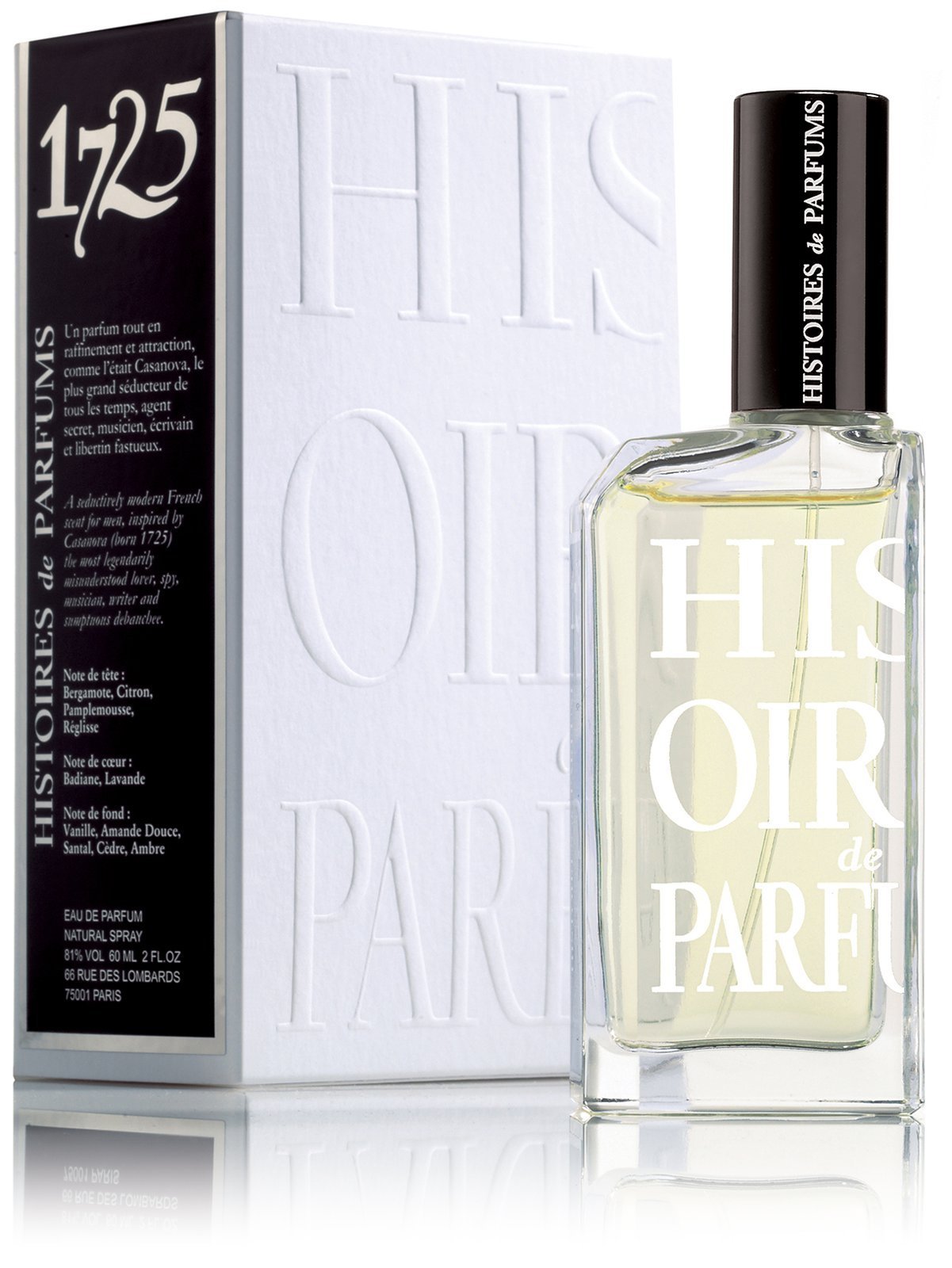 Histoire de Parfums, De Parf 1725 Eau De Parfum Vaporisateur 60 ml