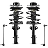 Front Struts Sway Bar Links for 01-07 Chrysler Town &amp; Country/Dodge Caravan | Dodge Grand Caravan(FWD), w/Coil Springs 02 04 05 06 Struts Shocks Absorbers Assembly Amortiguadores Suspension Kit - 531572
