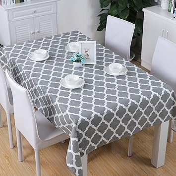 Amazon テンカ テーブルクロス ビニール 北欧 リネン テーブル