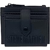 Steve Madden BHayden Wallet (Blk/Blk Logo, One Size)