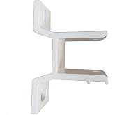 ALEKO Awning Wall Mounting Bracket for Retractable Awning HBRAWNING | Heavy-duty galvanized steel, rust-resistant coating, secure fastening, weatherproof outdoor use, includes mounting screws