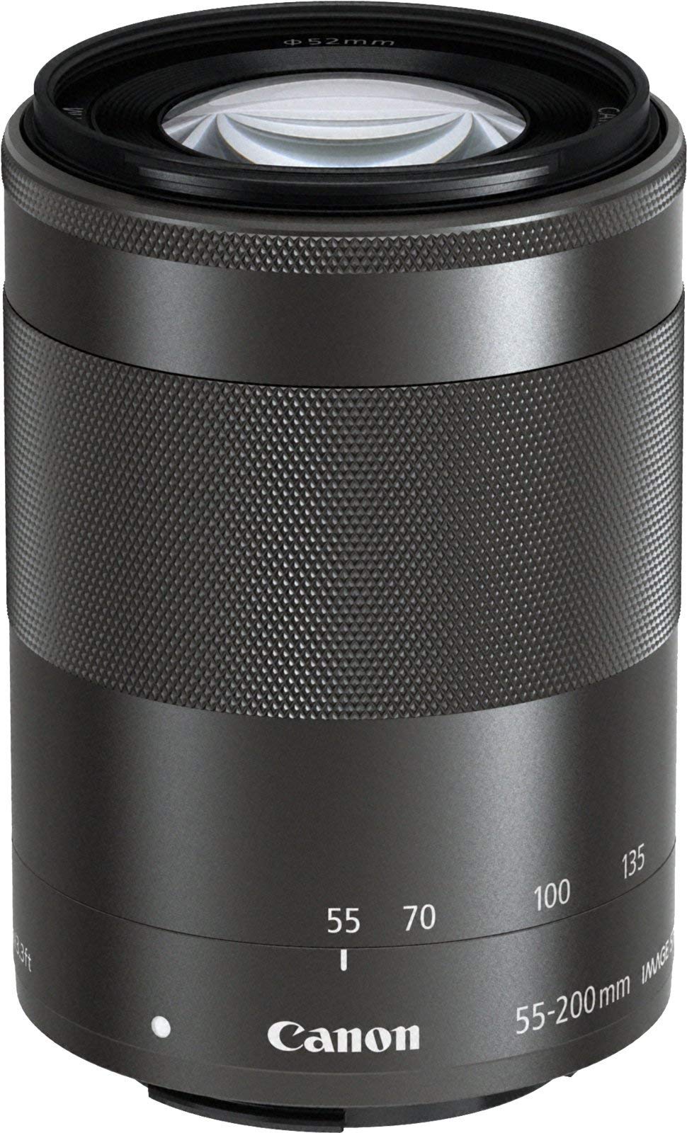 Canon EFM 55200mm f/4.56.3 Image Stabilization STM Lens (Black
