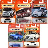 Matchbox Exotic Vehicles 5-Pack, Random Assorted Lot (Styles May Vary) No Duplicates! 1:64 Scale Diecast Cars