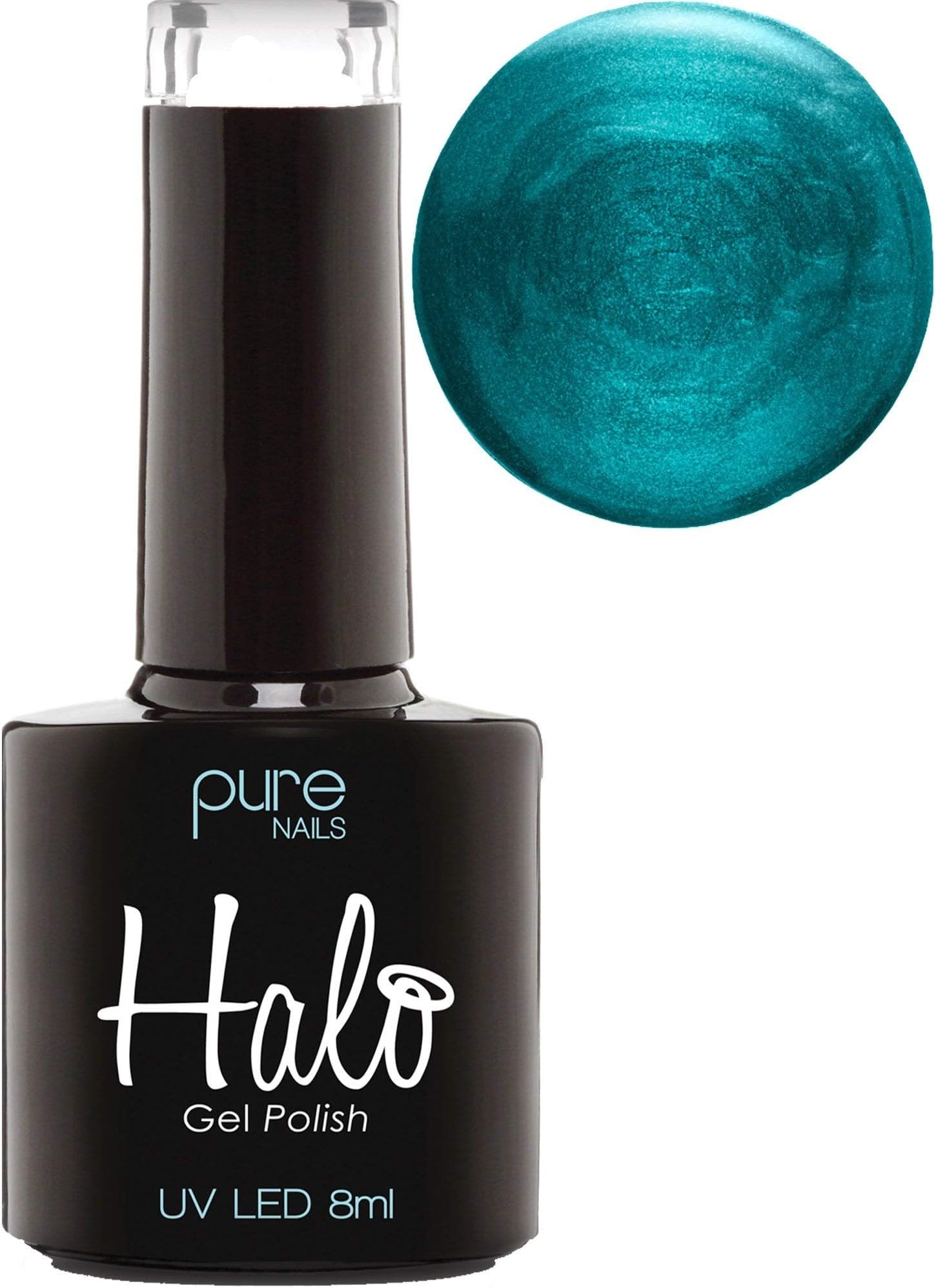 HALOGel Polish 8ml - Rio. UV/LED Gel Nail Polish, Long Lasting & Easy To Apply. Nail Art Colours For Manicure & Pedicure. Gel Polish For Professional & Home Use.