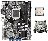 Vklopdsh B75 BTC Mining Motherboard 8xUSB3.0 LGA1155 2xDDR3 2xSATA3 CPU Fan view 1