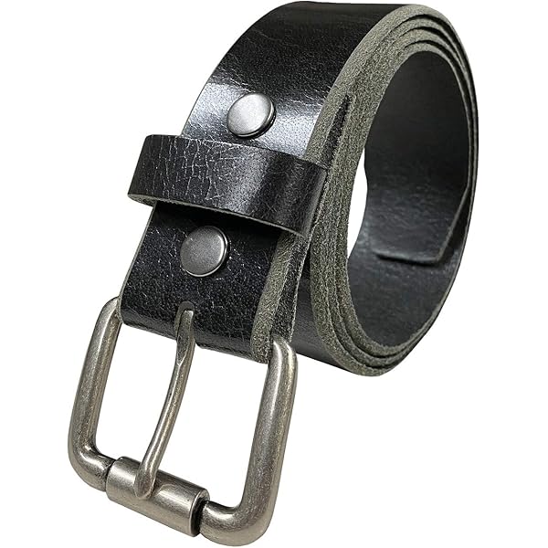 小物 Tory western leather belt black Western Buckle Set Leather Belt – Front General Store