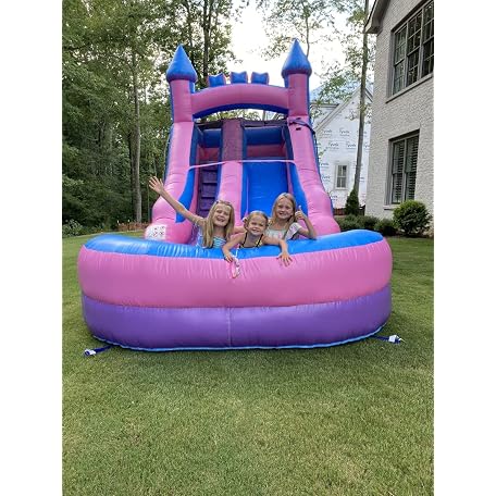 Inflatable Pool Stakes Mua Inflatable Water Slide for Kids & Toddlers with Inflatable Pool ...