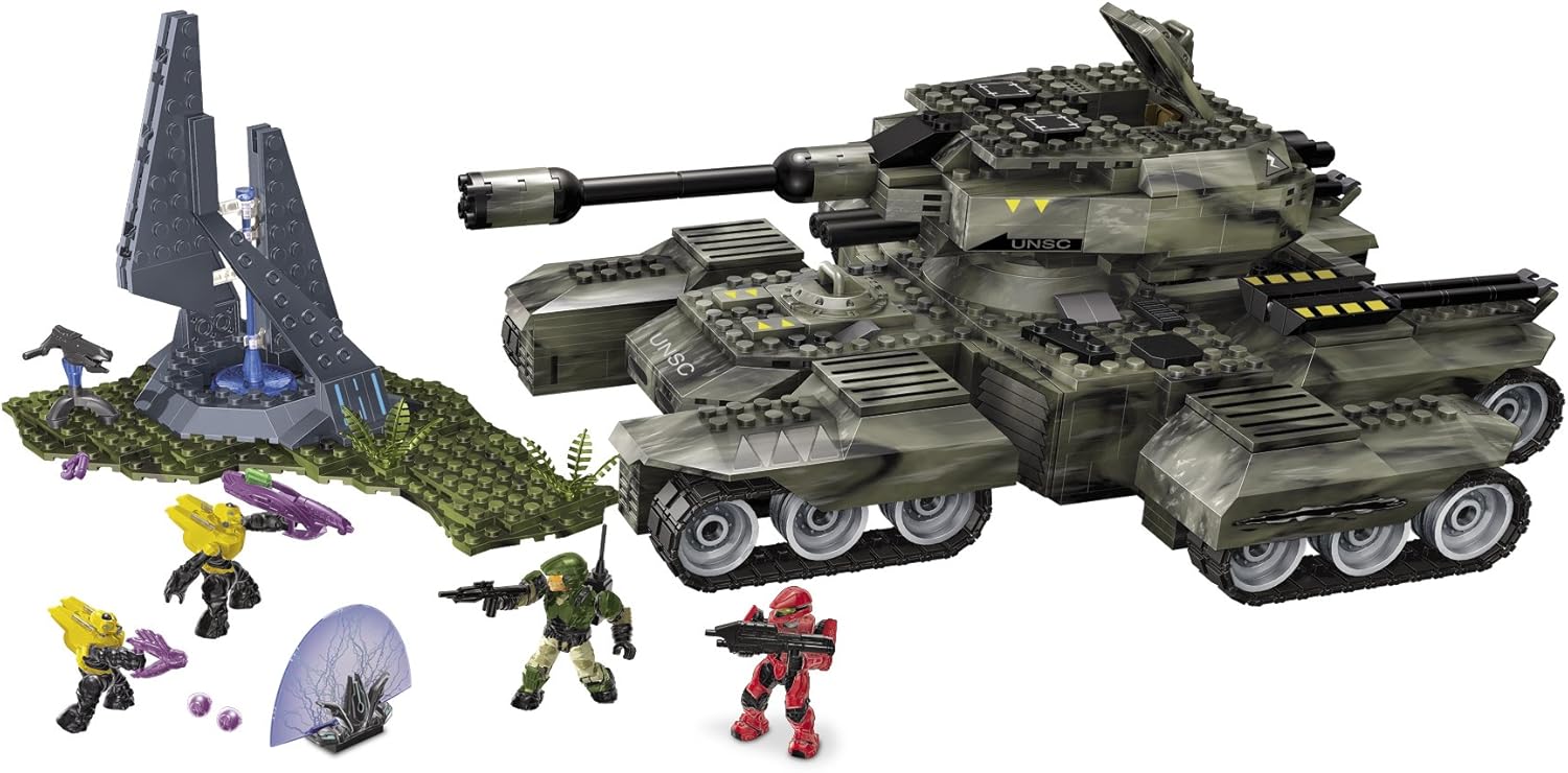 halo mega bloks tank