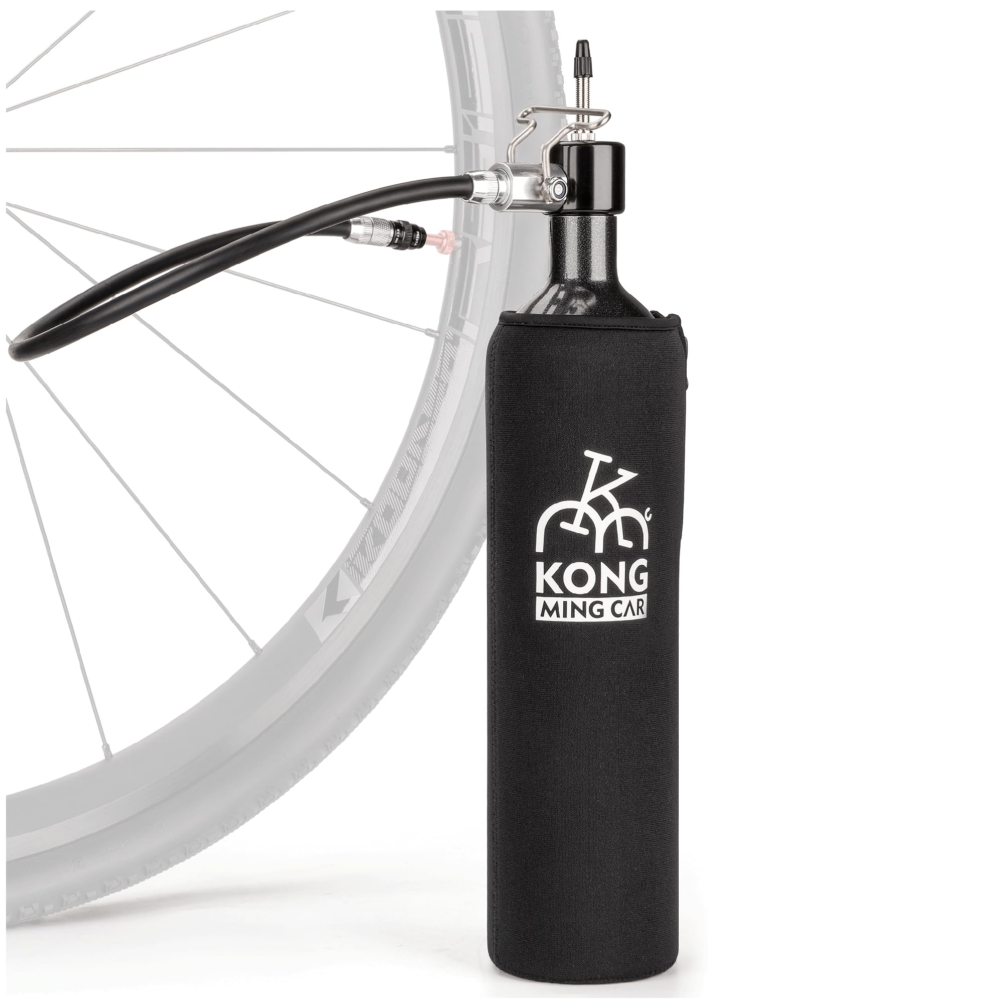 Photo 1 of Tubeless Tire Inflator 1.1L- Tubeless Bike Pump Max160 Psi - Tubeless Booster Compatible with Presta Valves for Road, Mountain E-Bike