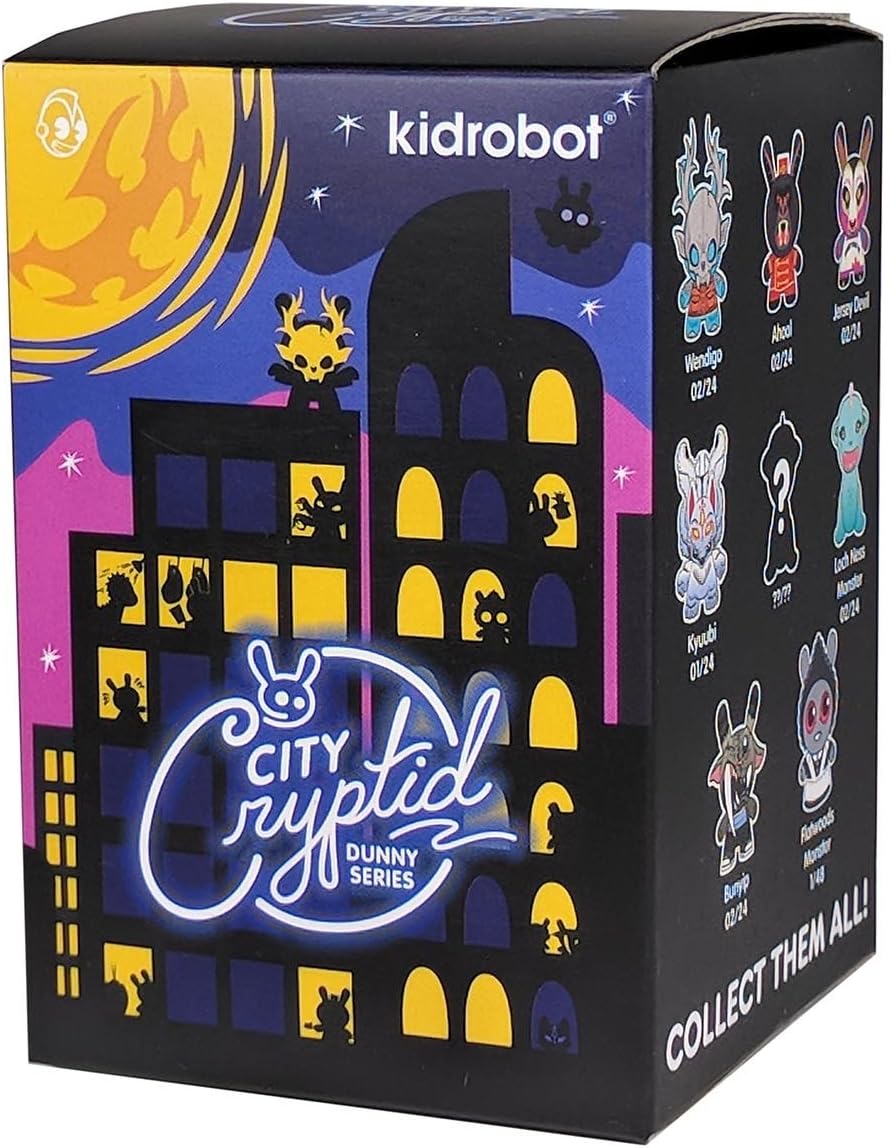 Dunny Kidrobot City Cryptid Blind Box Mini Figure (1 Figure)