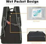 MAXTOP 50L Ultra Lightweight Packable Backpack Wet Pocket Rucksack view 6