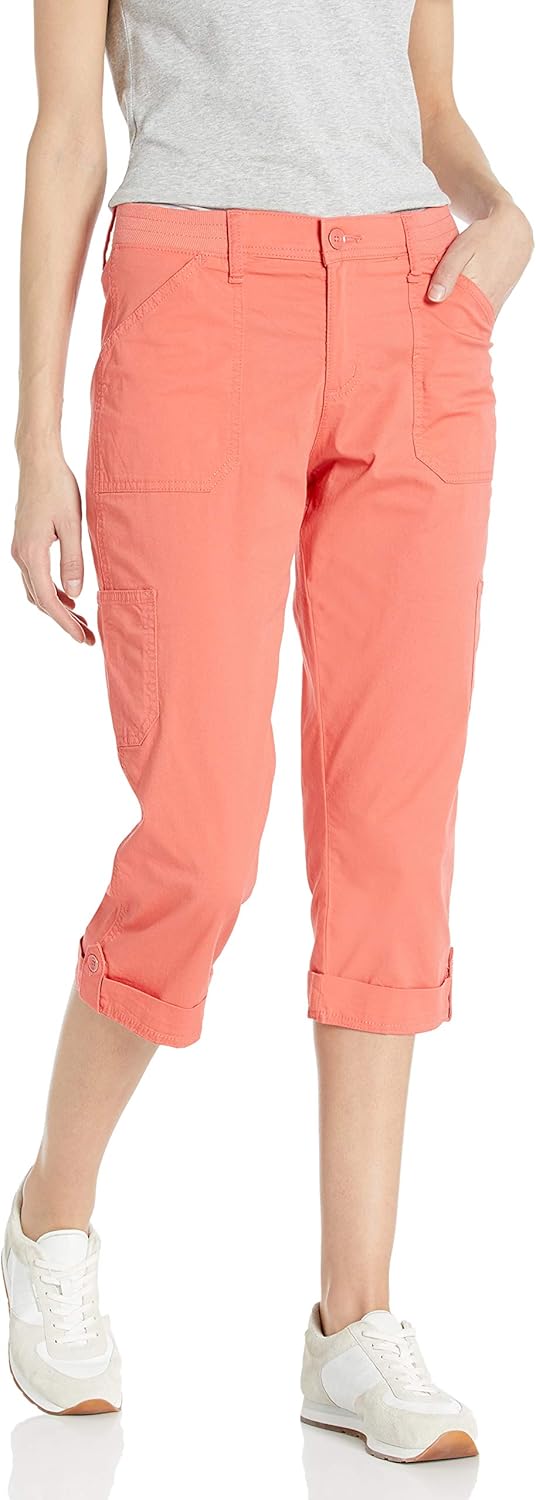 Lee Women's Flex-to-go Cargo Capri Pant at  Women’s Clothing store