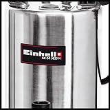 Einhell Dirty Water Pump 900W 2-in-1 Submersible 18,000 L/h GC-DP 9035N view 3