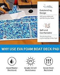 OCEANBROAD Self-Adhesive 48''x16'' Camouflage Boat