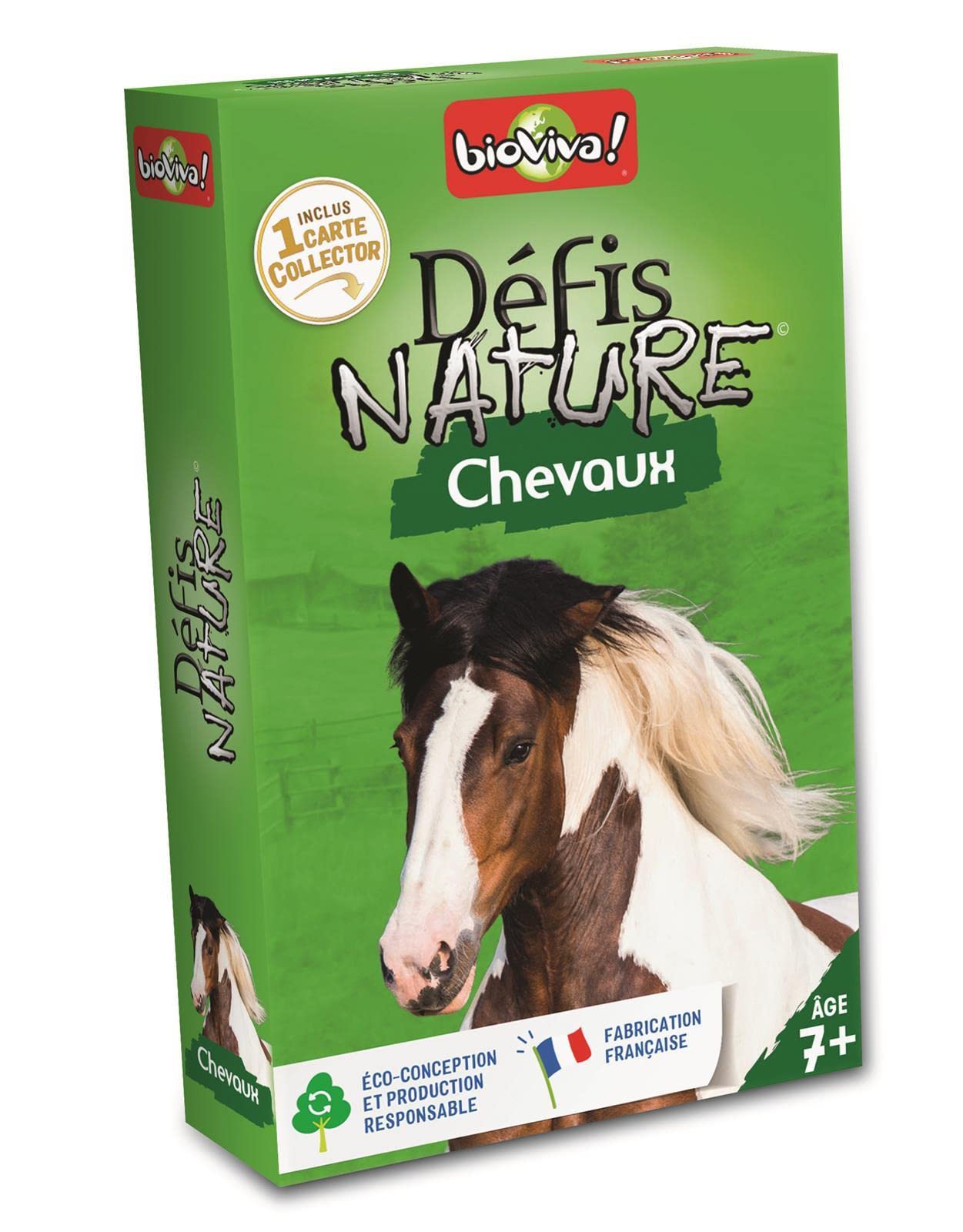 Bioviva Nature Challenges Animal- Horses Card Game