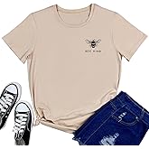 BLACKMYTH Women Cute Tops Graphic T Shirts