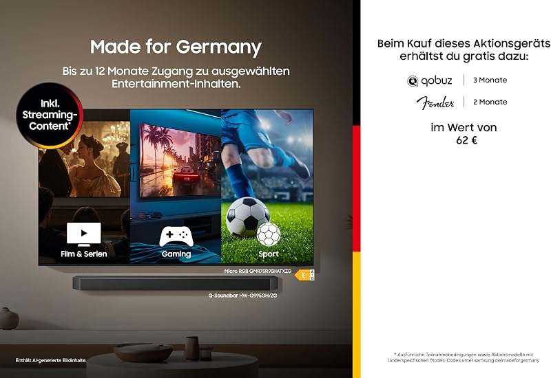 HW-Q810GH Q-Series 5.1.2-Kanal Surround-Soundbar für Fernseher
