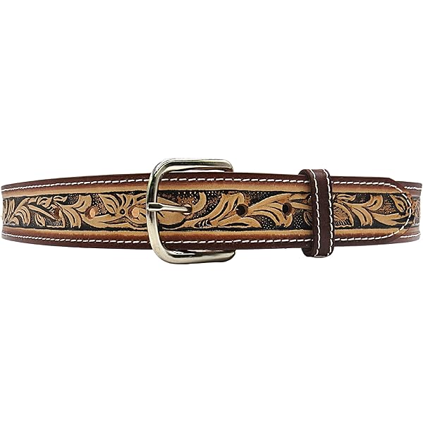 小物 KENFORD EMBOSSED LEATHER BELT PAISLEY EMBOSSED LEATHER BELT / BLACK PAISLEY – THE KENFORD FINESHOES