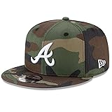 New Era Mens Atlanta Braves Camouflage WDC 9Fifty