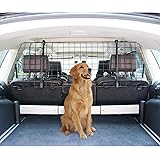 Amazon Basics Adjustable Dog Car Barrier - 16-Inch, Black