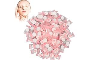 100PCS Compressed Facial Mask, Disposable Pure Cotton Facial Wrapped Paper, DIY Facial Masks Sheet Cosmetic Makeup Tool for H