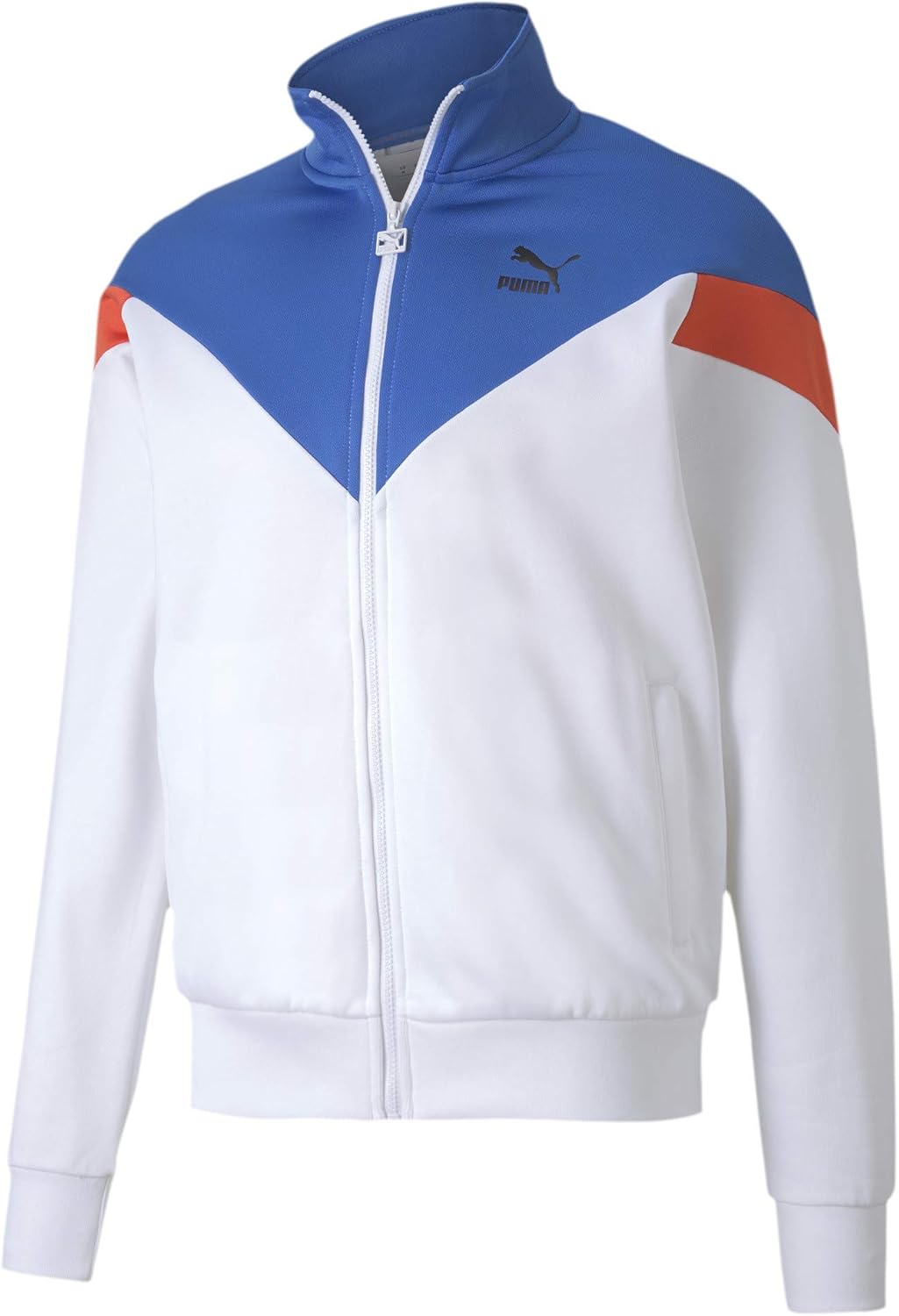 puma white track jacket