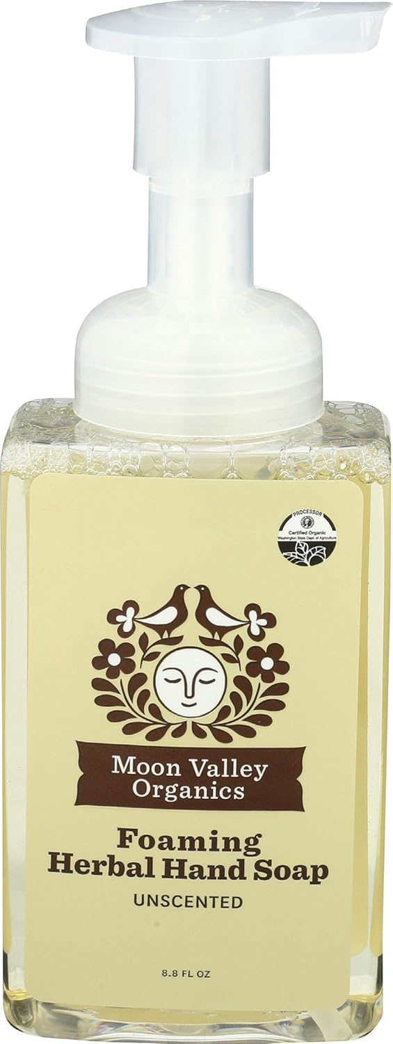 Moon Valley Organics, Soap Hand Liquid Unscented Organic